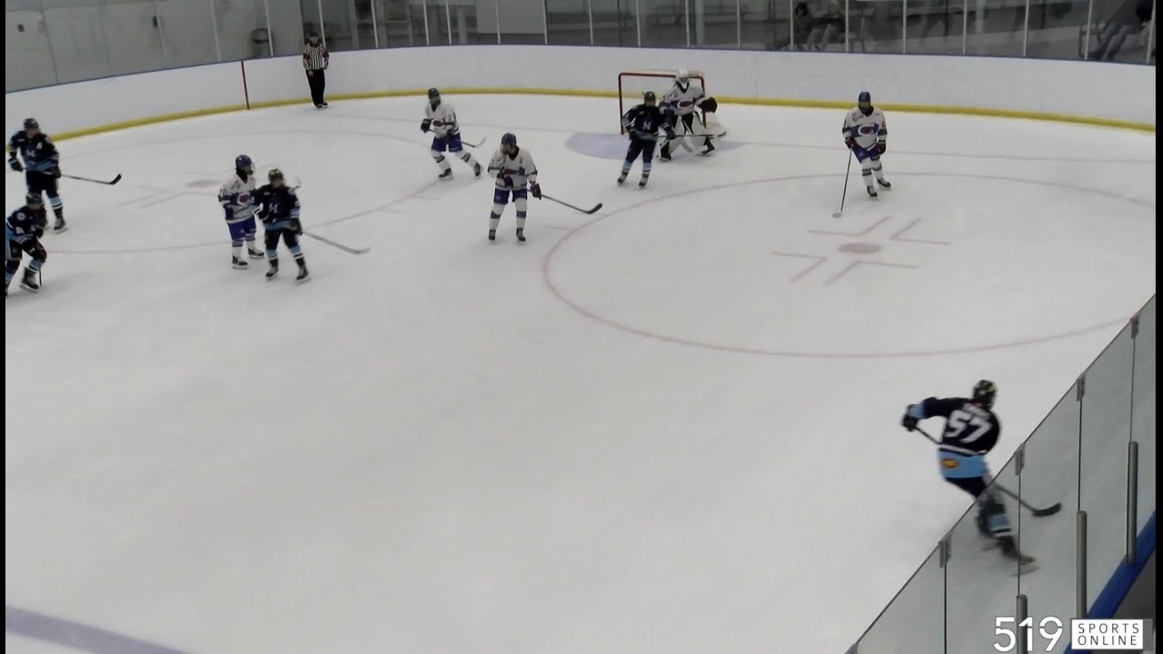 GOHL - Welland Jr. Canadians против Port Colborne Sailors