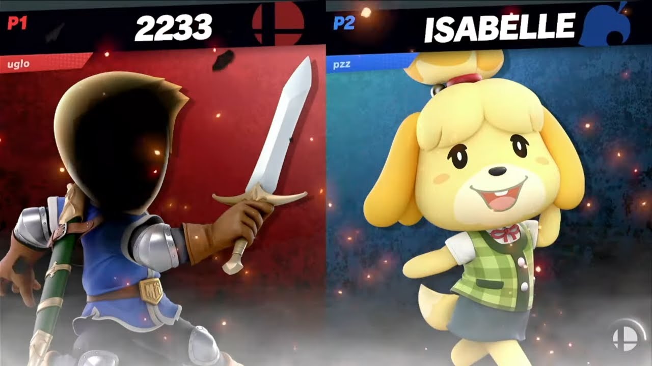 PZZ (Isabelle) vs ugly loser (Mii Swordfighter 2233) - Redemption LQF - WGAC #123