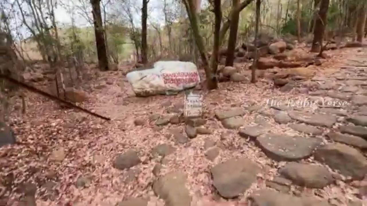 Hike to Skandasramam & Virupaksha Cave on a Holy Hill Arunachala, Tiruvannamalai, Tamil Nadu,
