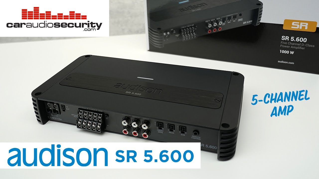 Audison SR 5.600 - 5-channel car amp review | Car Audio & Security