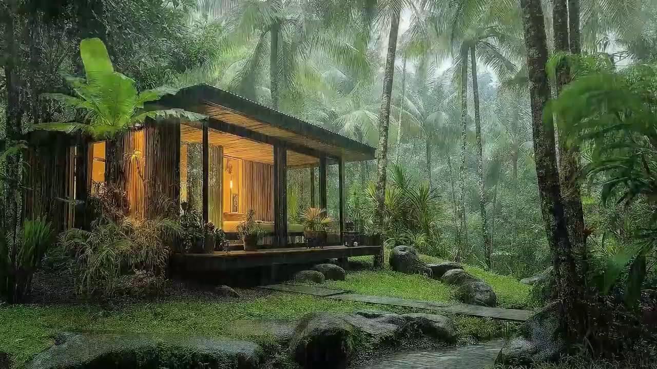 Massive Thunder and Heavy Rain Soundscape for Ultimate Deep Sleep