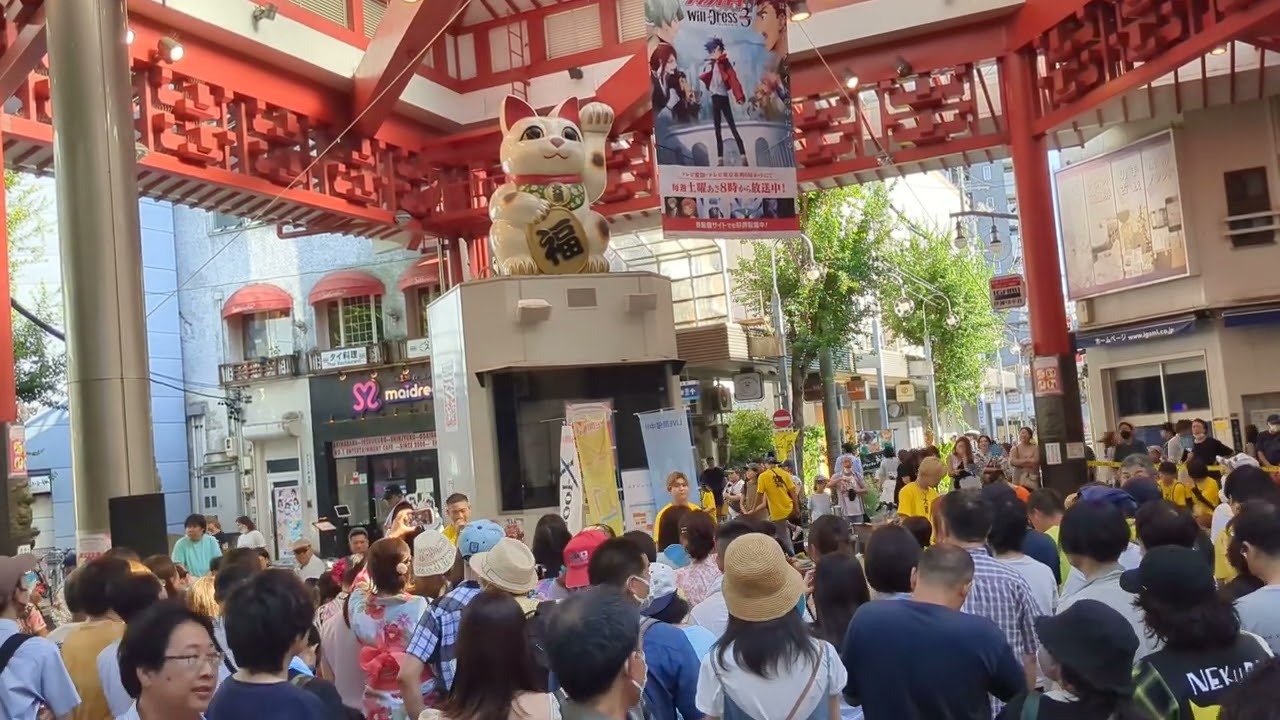 #cool-x 　#ドライフラワー　#優里　#大須商店街ふれあい広場 #第72回大須夏まつり