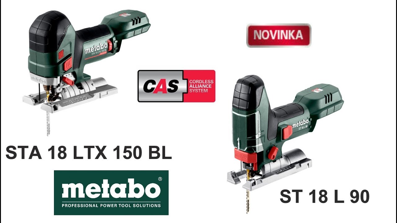 METABO - STA 18 LTX 150 BL a ST 18 L 90