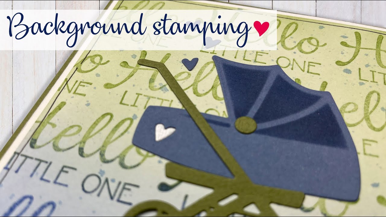 Background stamping - Nellie Snellen
