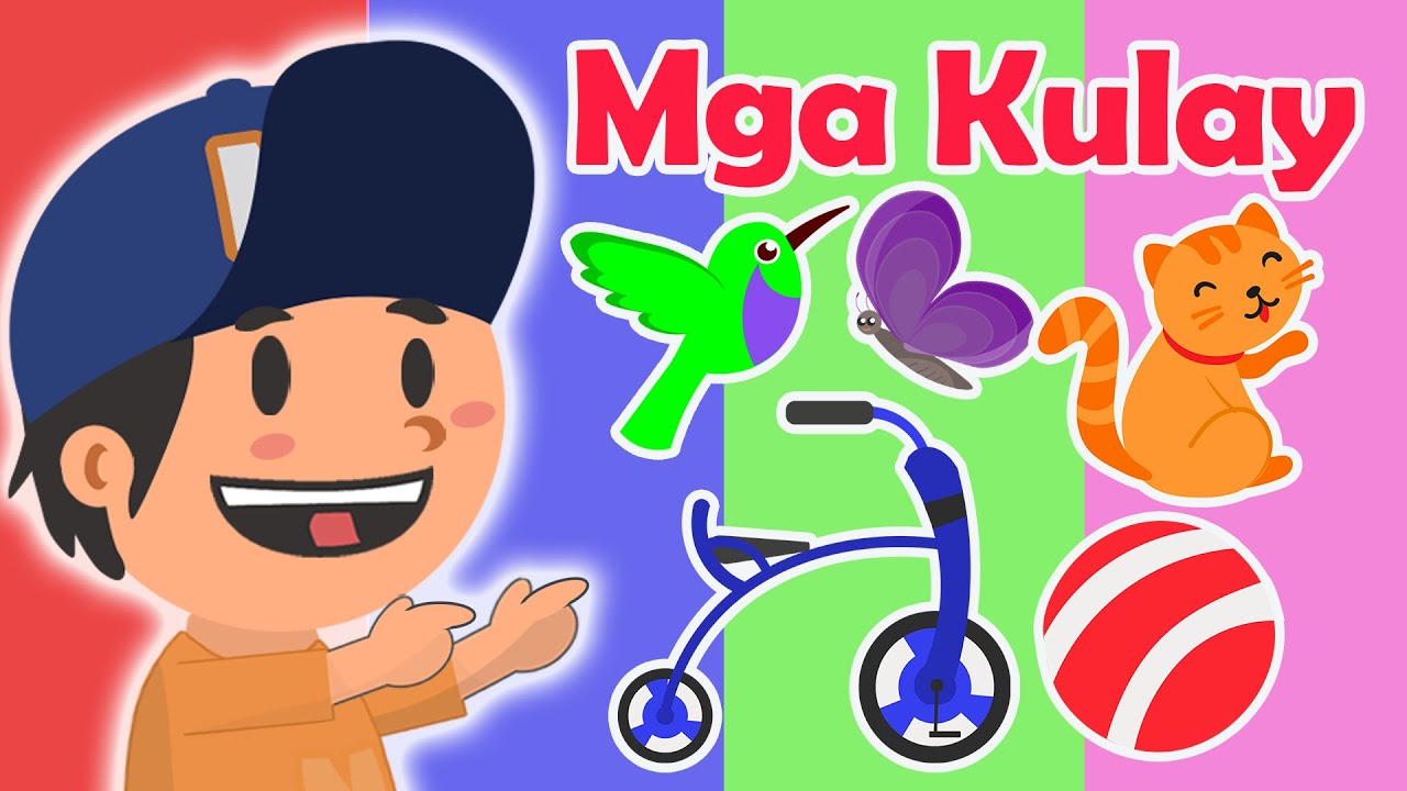 🇵🇭 The Color Song in Filipino - to the tune of “The Muffin Man” | Awiting Pambata