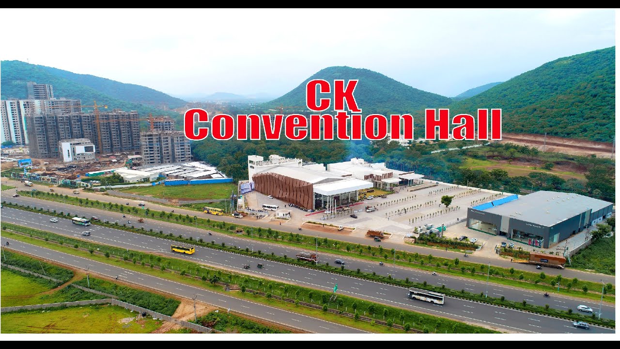 CK Convention Hall Areal View II Vijayawada II #myteamwork, #Drone areal views, #ckconventionhall