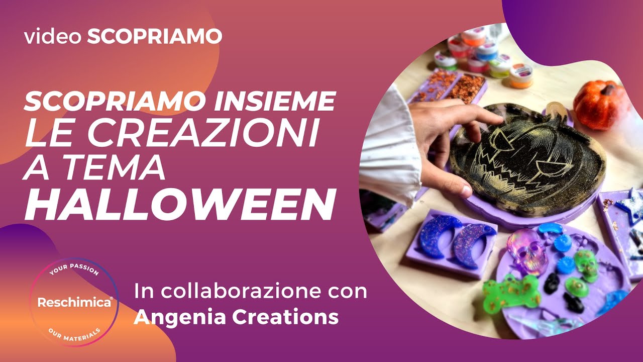 Scopriamo le creazioni in resina a tema #halloween 👻 insieme ad @AngeniaWolf 🎃