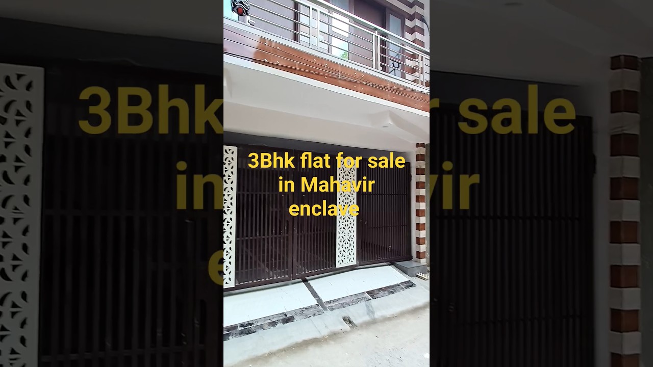 3bhk flat for sale in Mahavir enclave dwarka sec 1 #dwarkaflats #realestate #dwarka