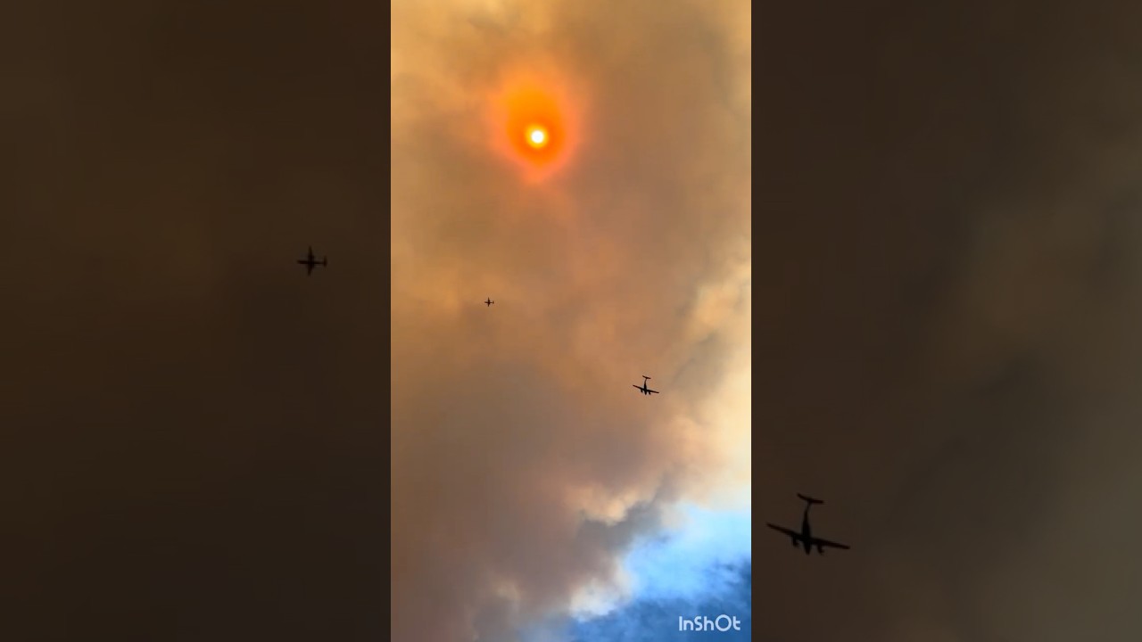 Summit fire is getting close! Be safe out there