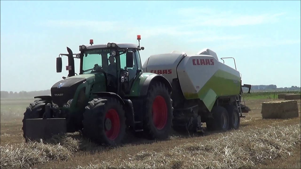 Claas quadrant 3400 + fendt 936