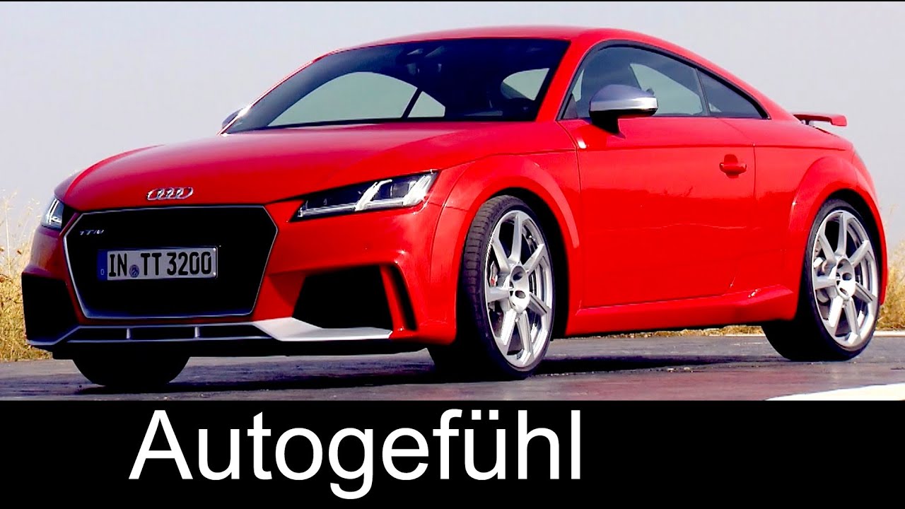 New Audi TTRS Coupé & Cabriolet Sound, Exterior, Interior Preview neu 2017