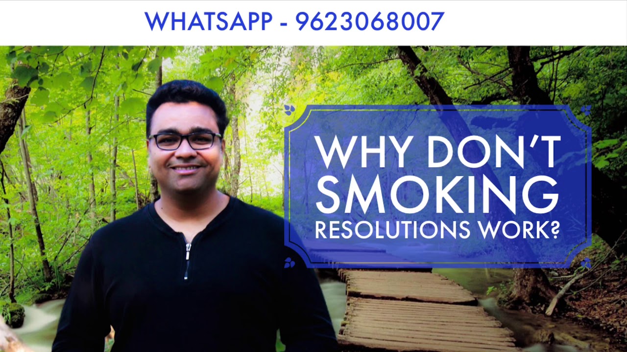 How to know why smoking resolutions do not work? | quit smoking | New year resolutions