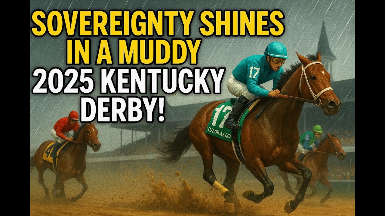 Sovereignty Beats Journalism to Win Thrilling 151st Kentucky Derby in the Mud
