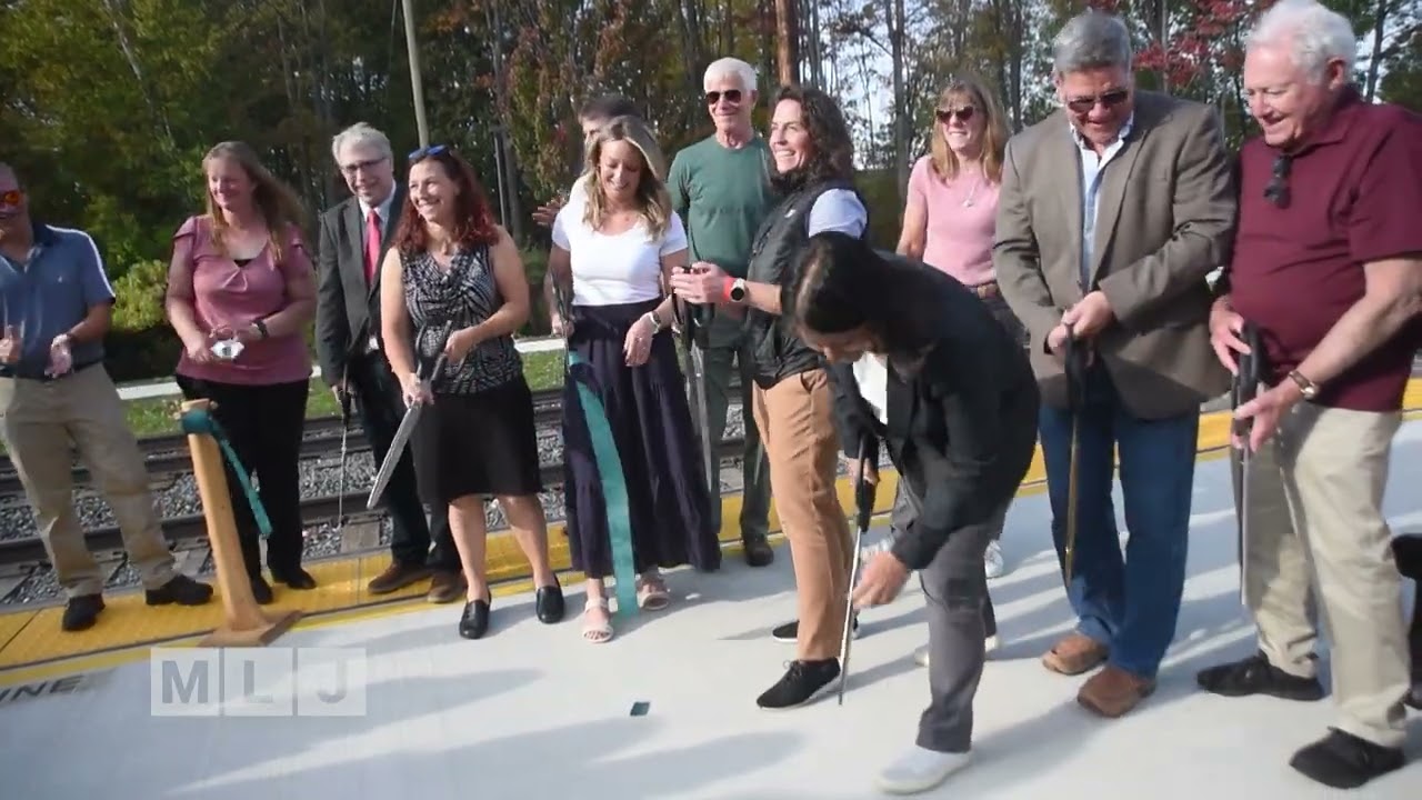 Official opening of the Adirondack Rail Trail