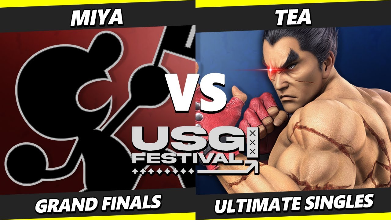 USGF 2025 GRAND FINALS - Miya (Game & Watch) Vs. Tea (Kazuya, Pac-Man) Smash Ultimate - SSBU