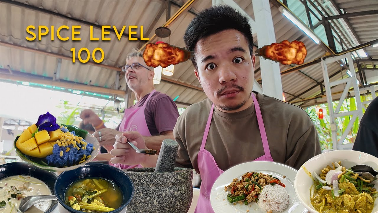 Learning to cook in Chiang Mai