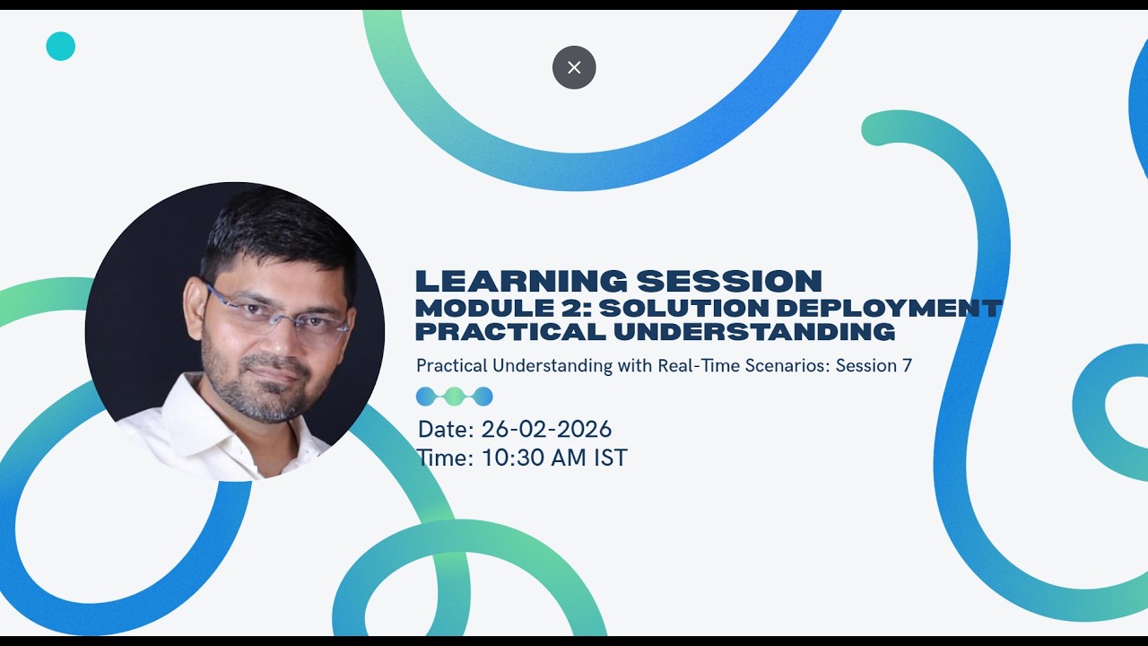 Solution Deployment in Dynamics 365 CRM | Practical Understanding with Real-Time Scenarios