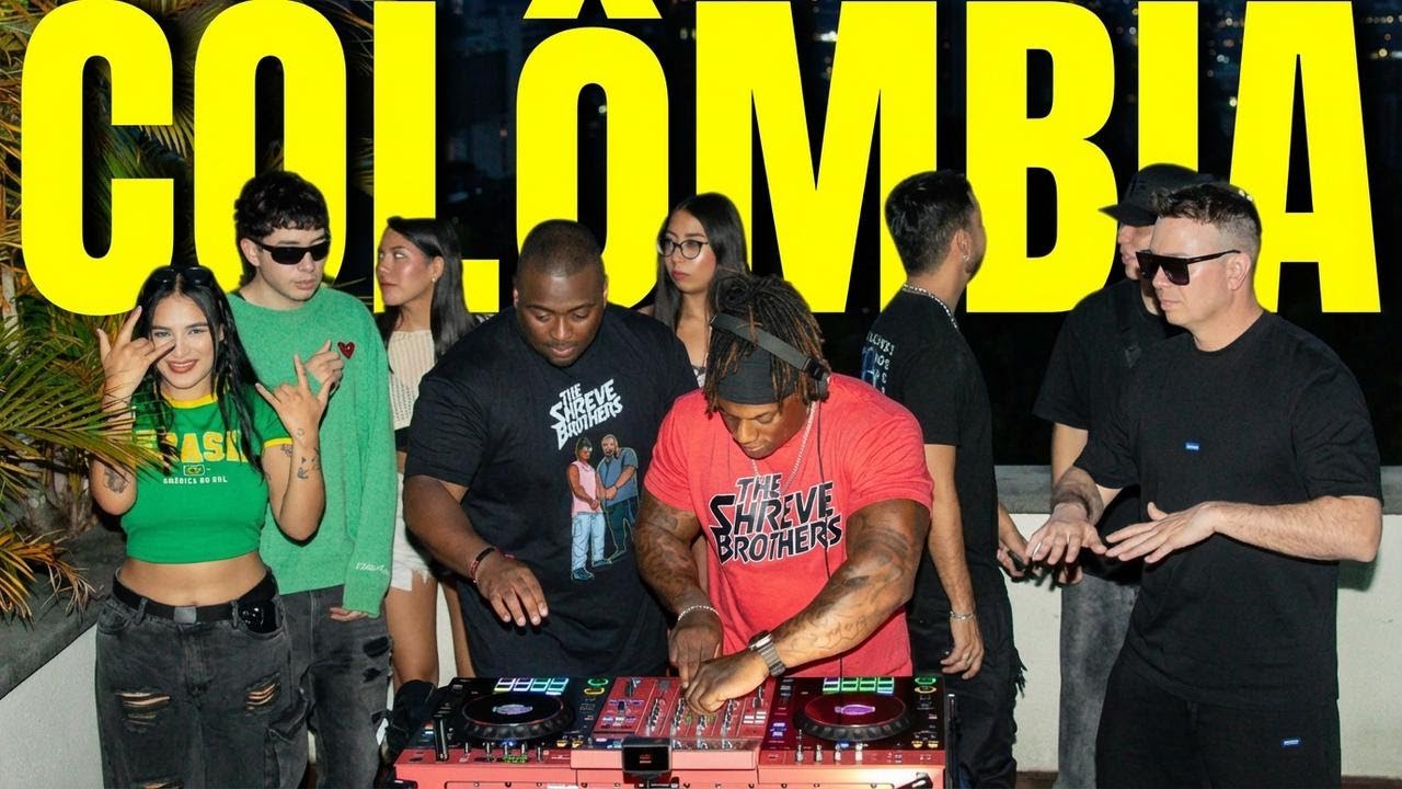 A vibe perfeita de Afro House no rooftop na Colômbia