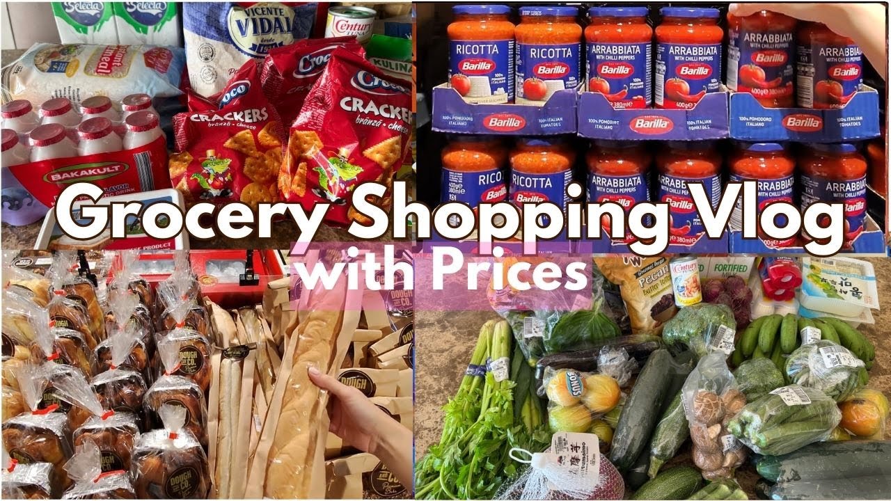 Relaxing 50MIN Realistic Grocery Shopping Vlog Hauls + Prices | SM Supermarket, Dali, Landers