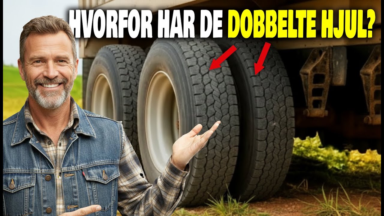 Hvorfor har noen lastebiler tvillinghjul – og andre ikke!