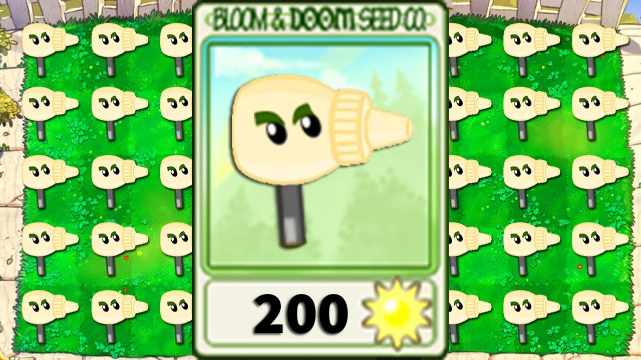 Repeater Plant VS All Zombies 2 - PvZ 1 Mod Foods vs Cartoons
