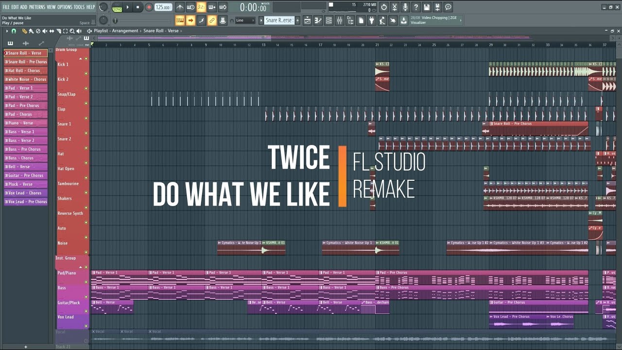 TWICE - Do What We Like | Instrumental
