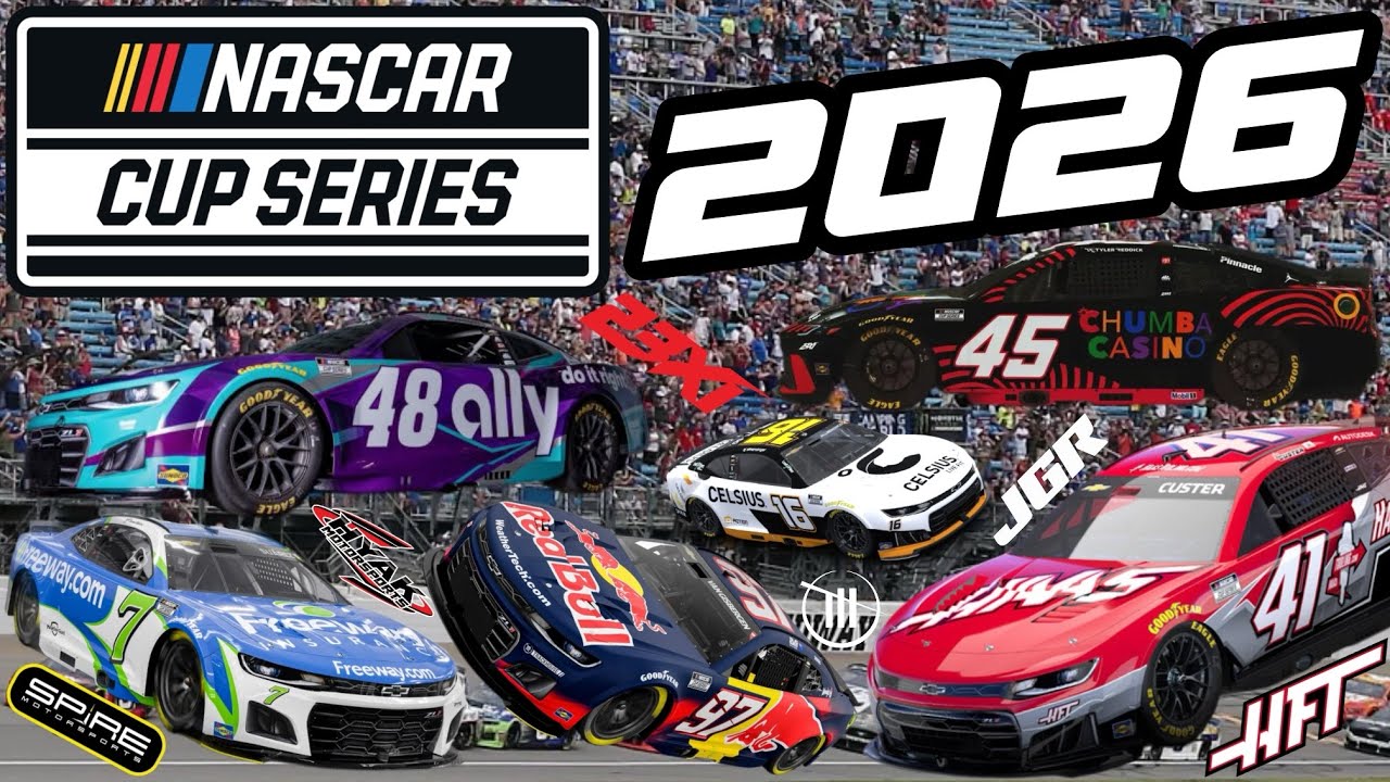 2026 NASCAR Cup Series Full Time Roster
