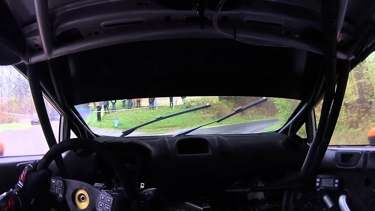 Rajd Świdnicki 2015 - Wypadek na OS 8 -  Filip Nivette / Kamil Heller