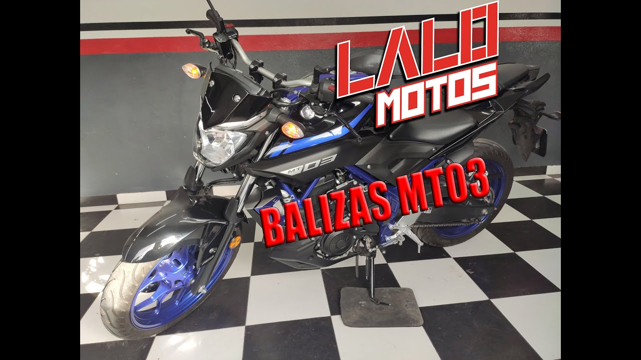 BALIZAS YAMAHA MT03 MODIFICACION RAPIDA Y SENCILLA 😎😎😎 ||| LALO MOTOS ||| #YAMAHA #MT03