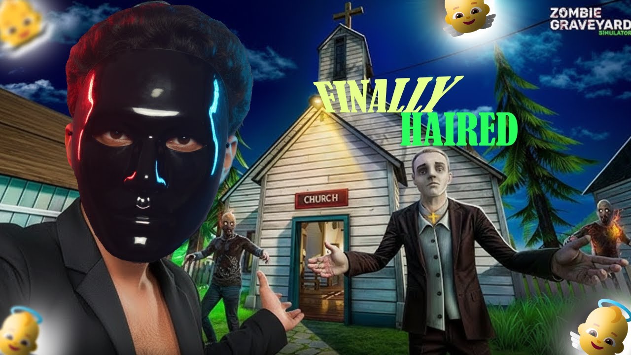 Finally Haired A Priest 🫅In My Graveyard ⛪‼ /MALAYALAM GAMEPLAY / DUDEGAMESTAR⭐
