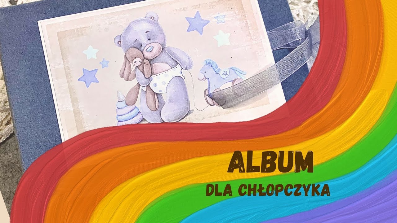 Nadal fajne: Album dla chłopca w welurowej okładce || fanaberriess