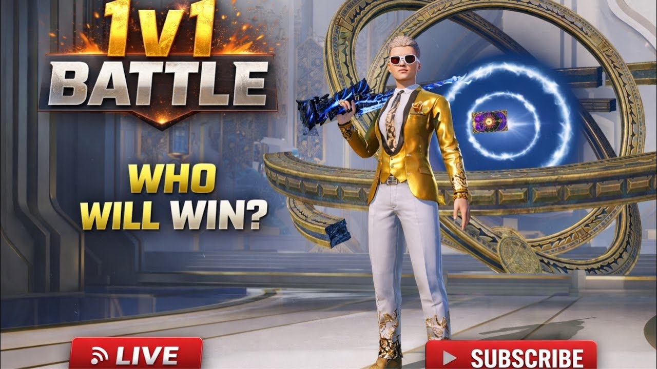 PUBG MOBILE 1V1 2026 LIVE🛑⛔😱🔥