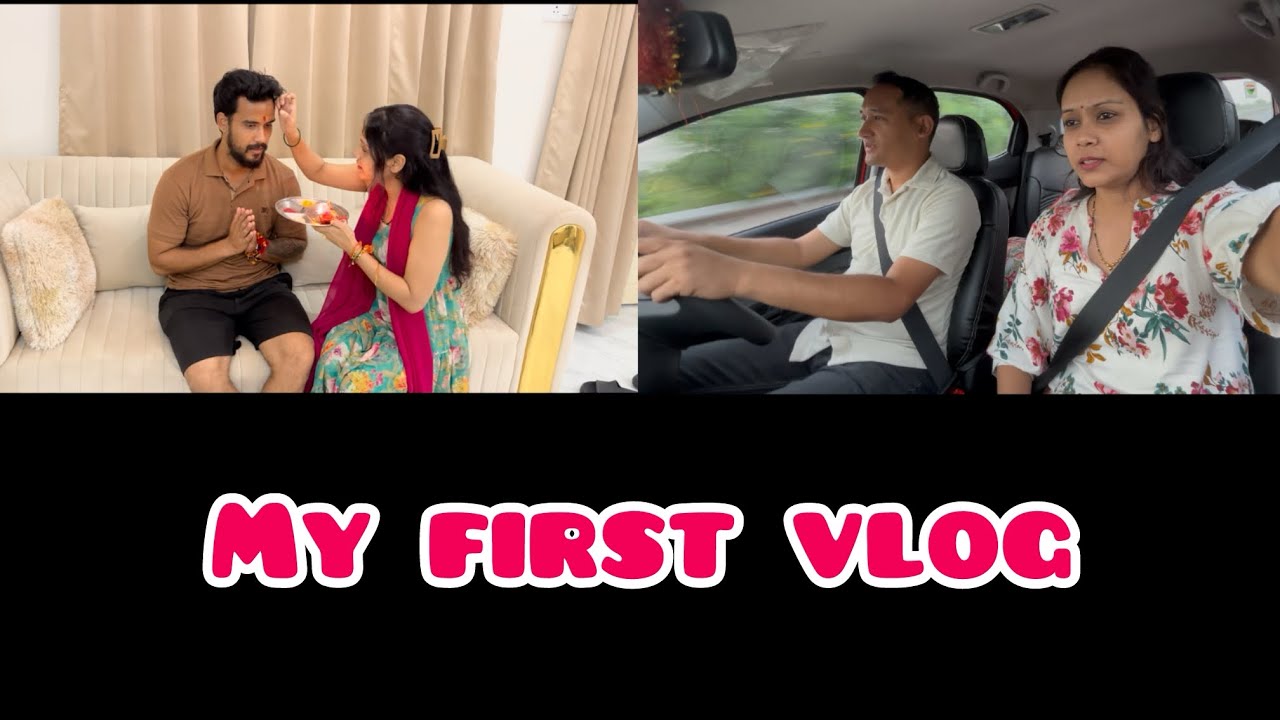 My first vlog|My first YouTube vlog😍
