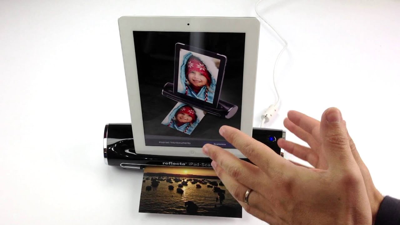 iPad Scanner Reflecta video prova by HDblog