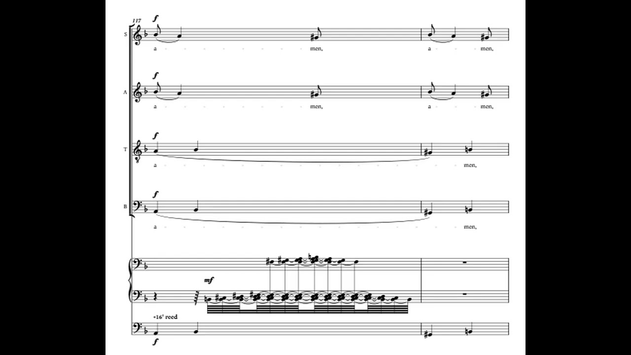 Alastair Borthwick - Advent Canticles for SATB and Organ (2020) [Score-Video]