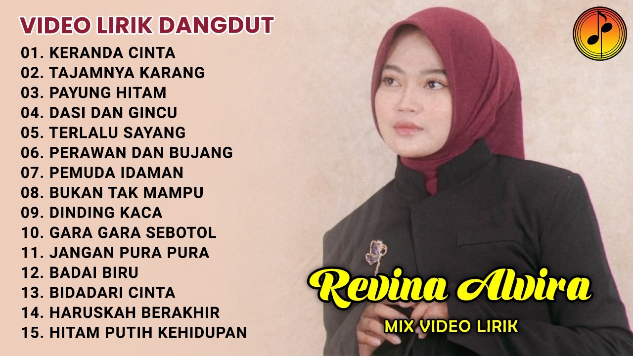 REVINA ALVIRA - KERANDA CINTA - TAJAMNYA KARANG | KOMPILASI LIRIK DANGDUT NOSTALGIA GASENTRA 2026