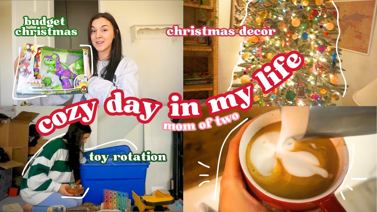 Cozy day in my life as a mom 🎄♥️