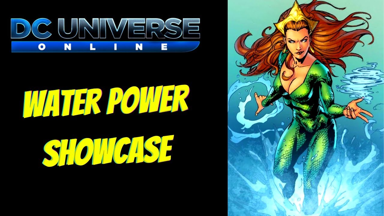DCUO | Water Power Animations (HD 1080p)