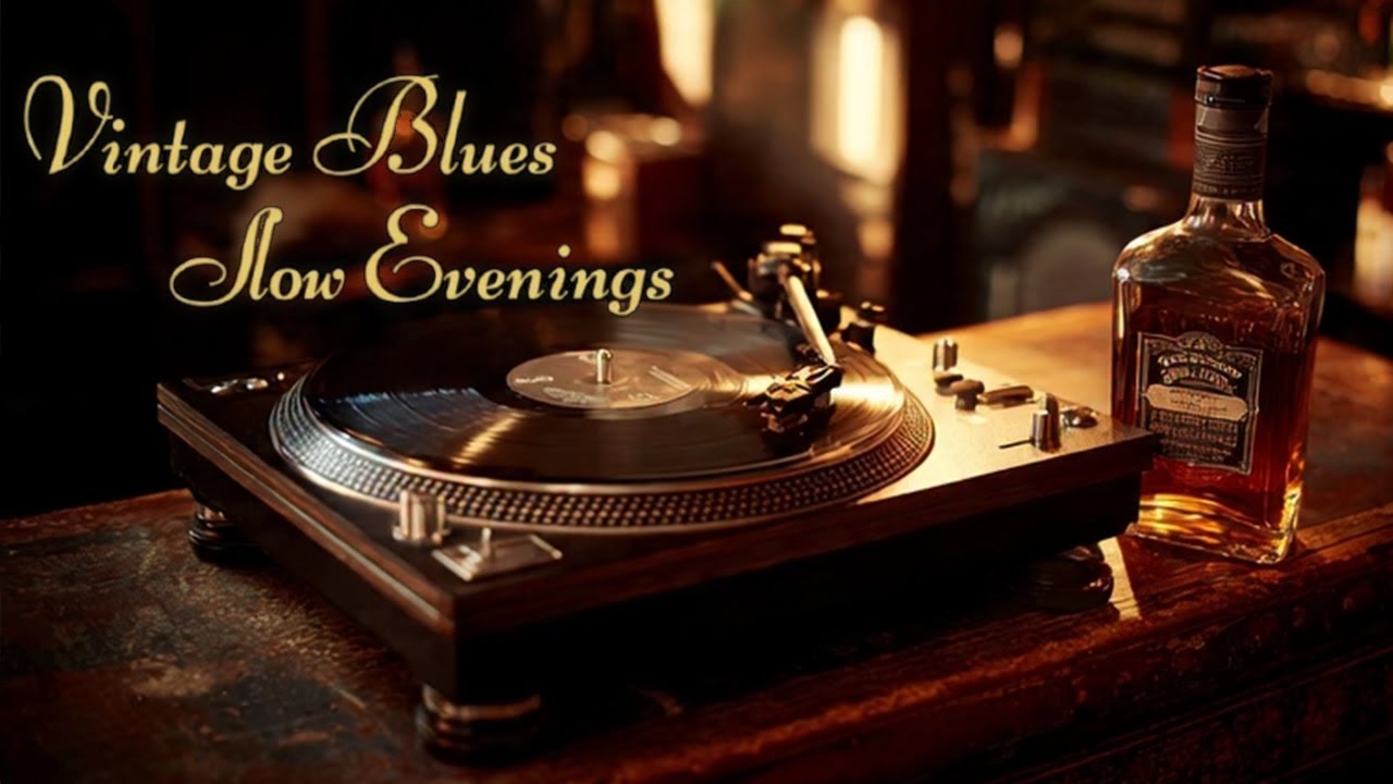 Vintage Blues Vinyl | Whiskey Lounge Music for Relaxation & Slow Evenings, Whiskey Night Blues