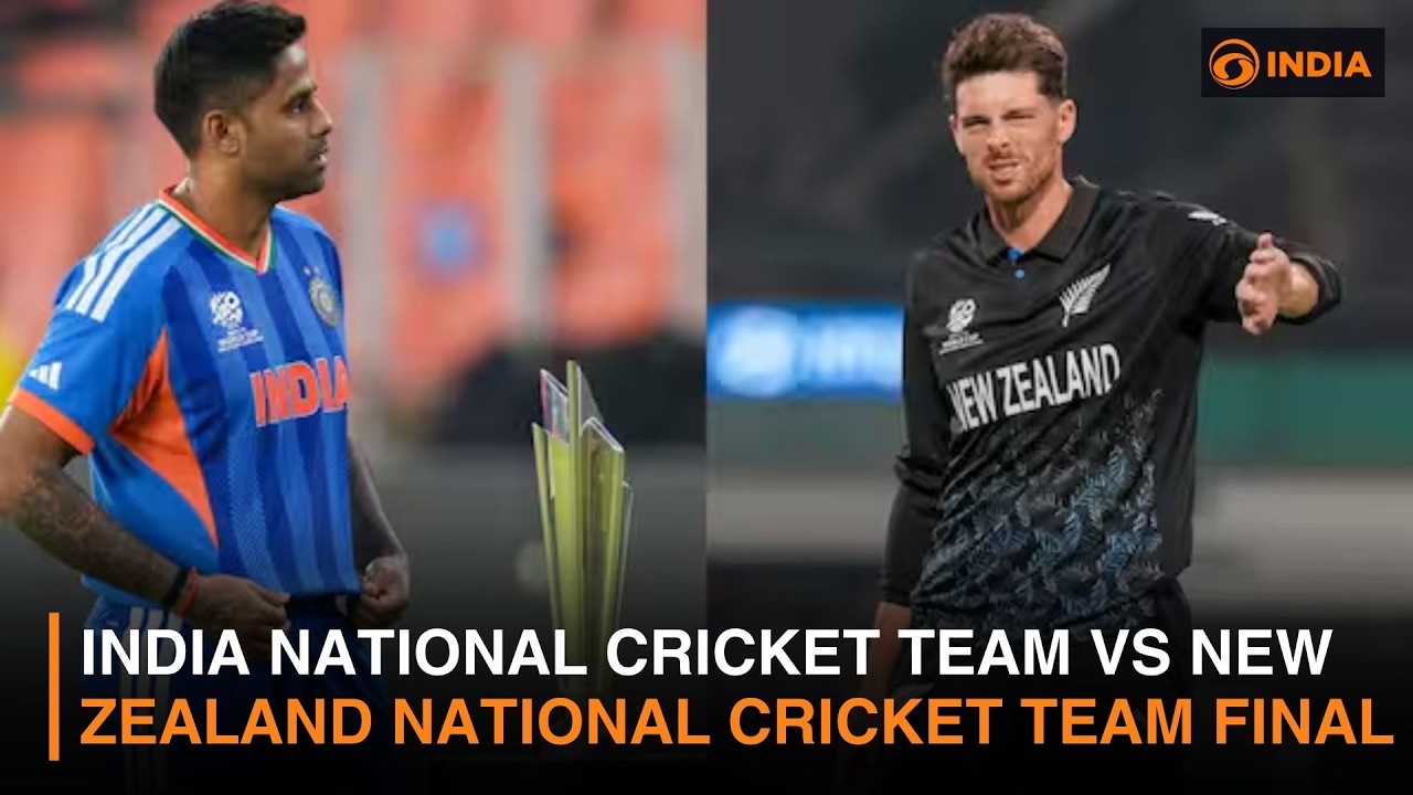 India national cricket team vs New Zealand national cricket team final & more news | DD India live