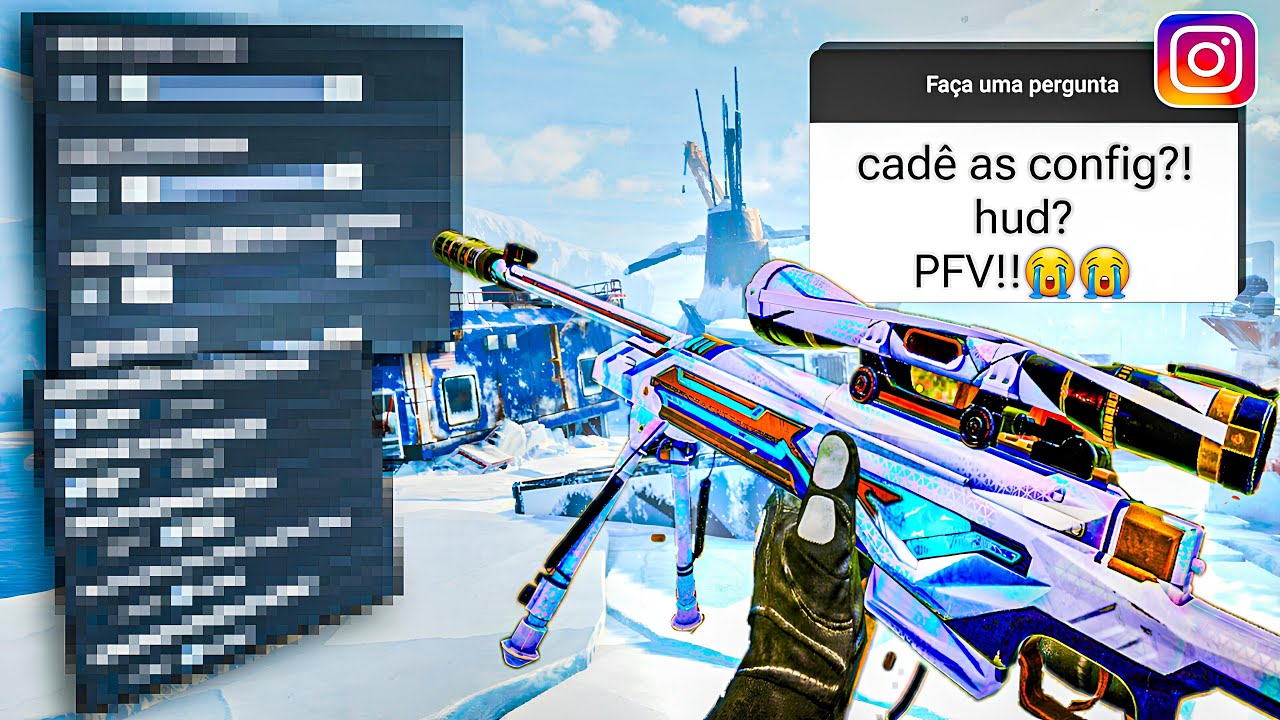 FIQUE PRO DE AWP USANDO ESSAS CONFIGS😱 + DICAS NO CODM (HUD, SENSI E CONFIG)