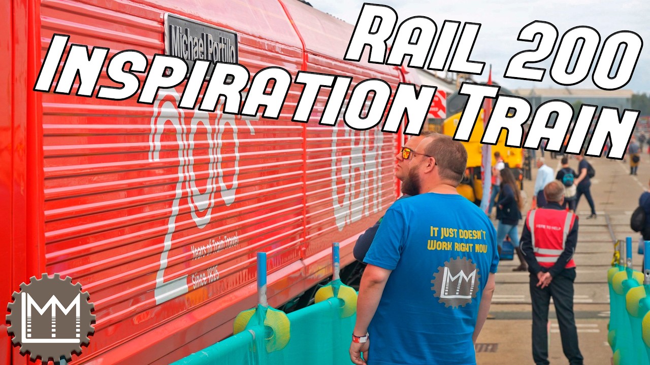 What's inside the Rail 200 Inspiration Train?
