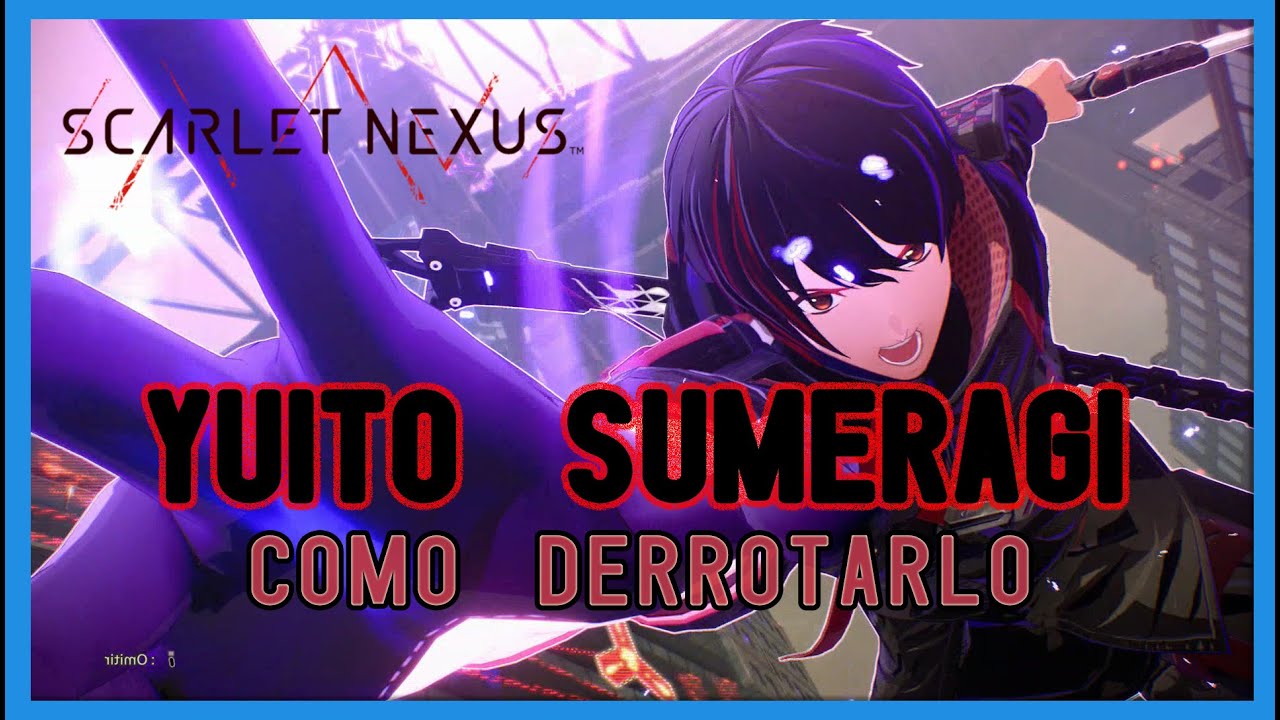 Scarlet Nexus: Yuito Sumeragi