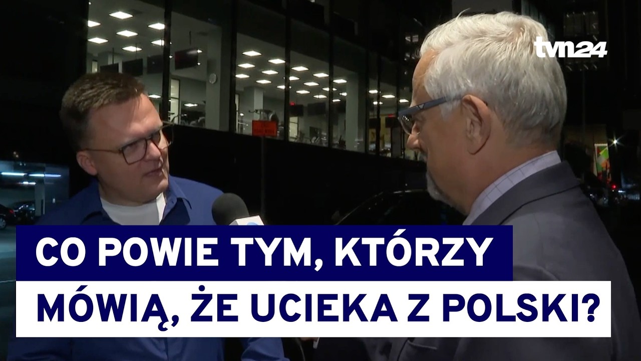 Hołownia przed spotkaniem z sekretarzem generalnym ONZ mówił w TVN24 o swoich szansach na stanowisko