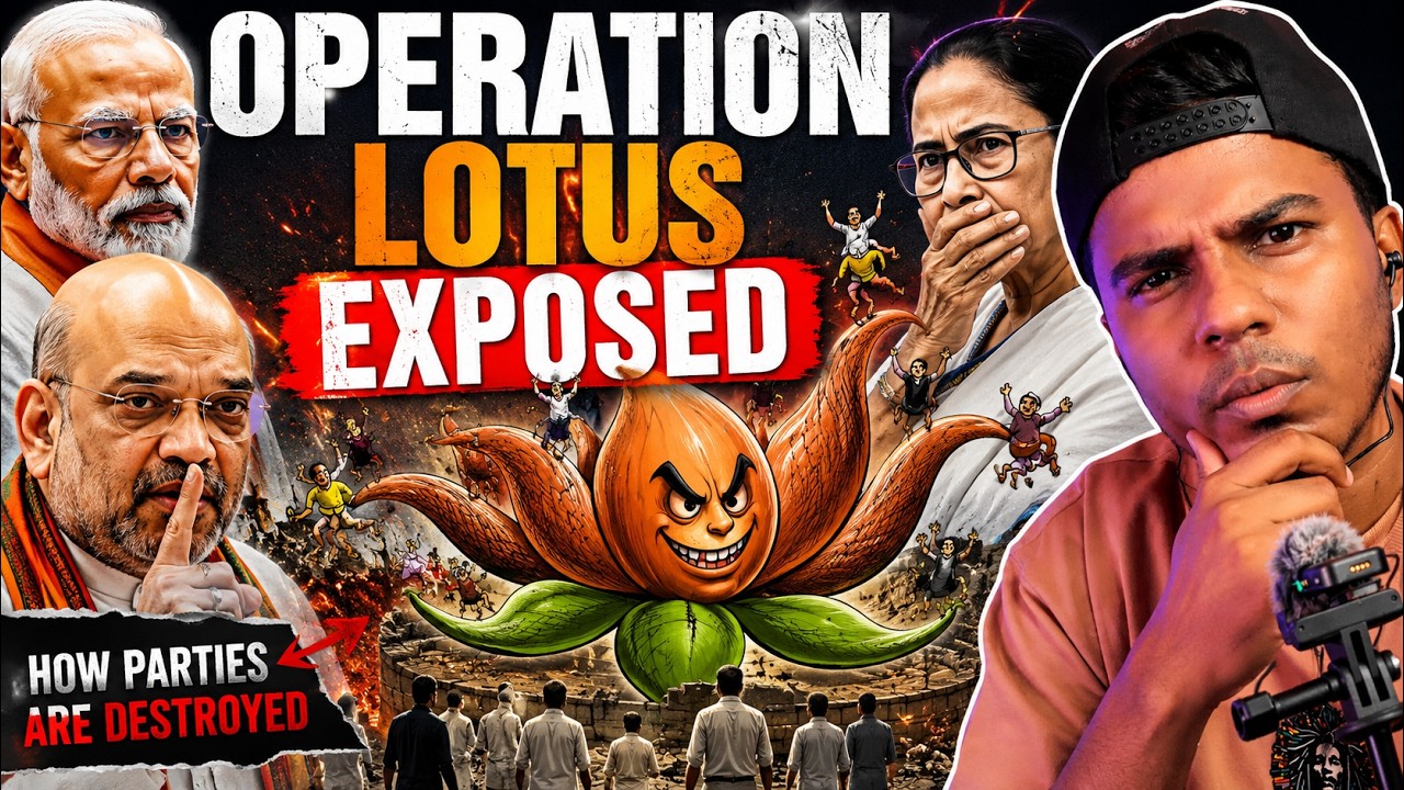 Operation Lotus: BJP's Strategy Changing Indian Politics How Powerful Political Parties Disappeared