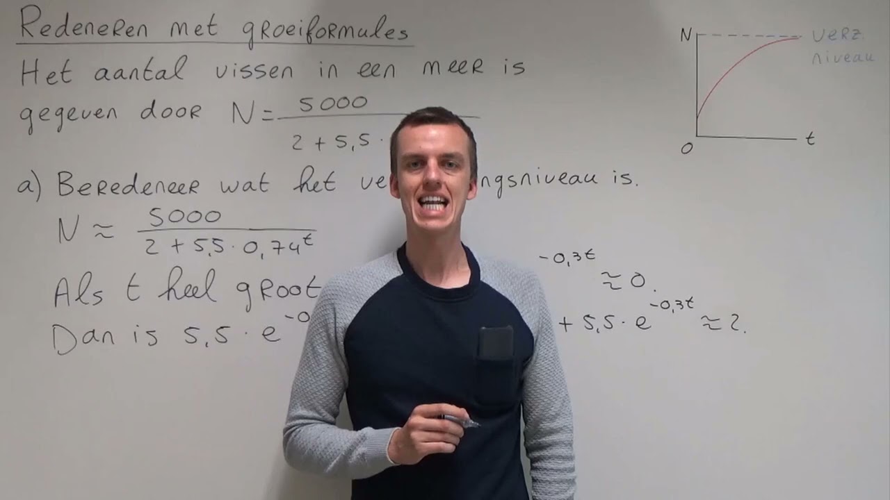 Redeneren met groeiformules (VWO wiskunde A)