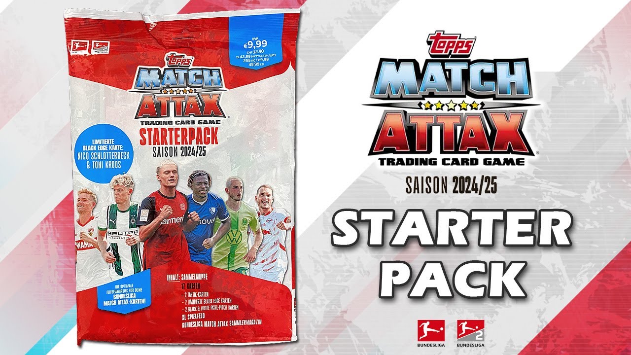 TOPPS Bundesliga Match Attax 2024/25 - STARTERPACK