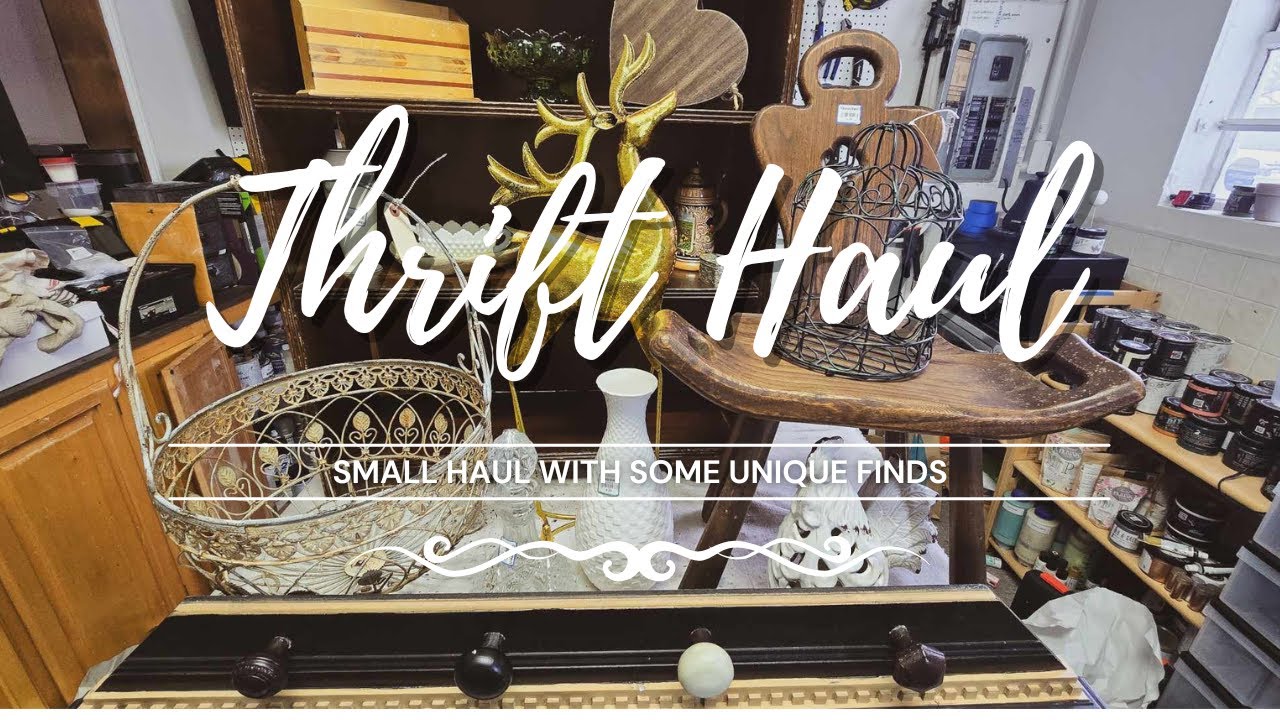 Thrift Haul • Unique Treasures • Thrifting Adventures • Junk Run Finds