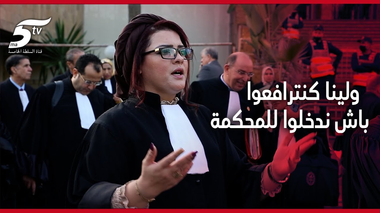 المحامية 