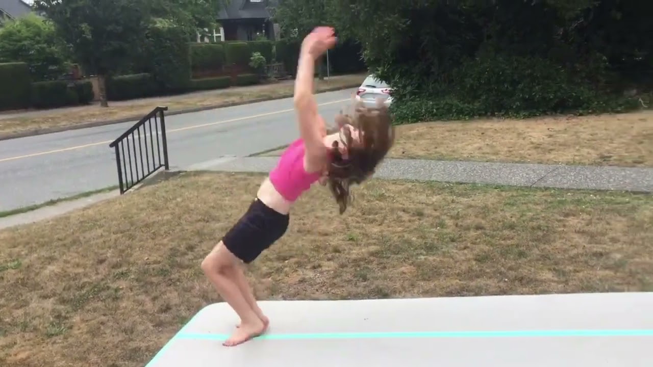 TUMBLING ON MY AIRTRACK
